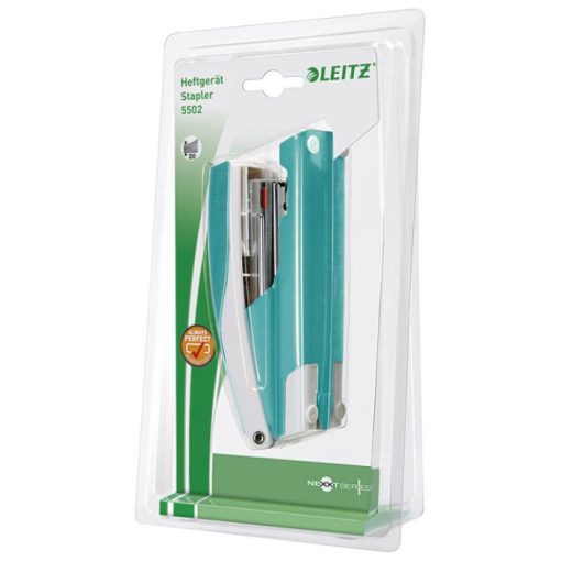 Stroj za spajanje, klamerica do 30 listova stolni WOW Leitz 55022251 METALIK TIRKIZNI BLISTER - Slika 3