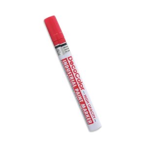 Marker industrijski paint permanentni UCHIDA 728 crveni 2-4,5mm