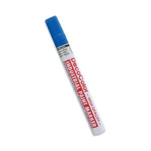 Marker industrijski paint permanentni UCHIDA 728 plavi 2-4,5mm
