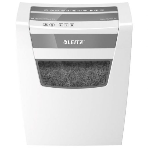 Uništavač dokumentacije 10 listova IQ Home Leitz 80090100 bijelo/sivi - Slika 4