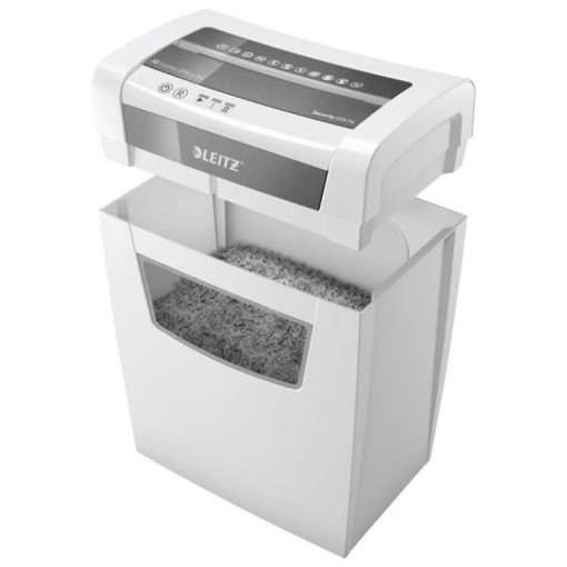 Uništavač dokumentacije 10 listova IQ Home Leitz 80090100 bijelo/sivi - Slika 5