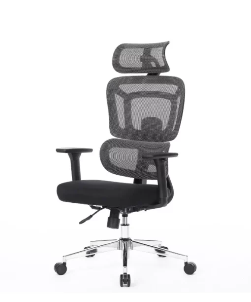 Uredska Stolica PREMIUM ERGO Apollo Siva - Slika 5
