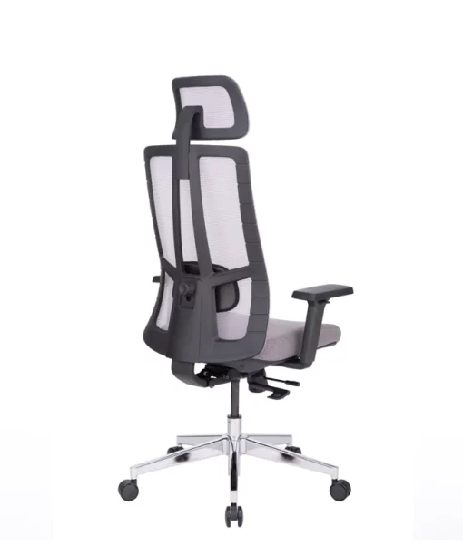 Uredska Stolica PREMIUM ERGO Eiffel Siva - Slika 4