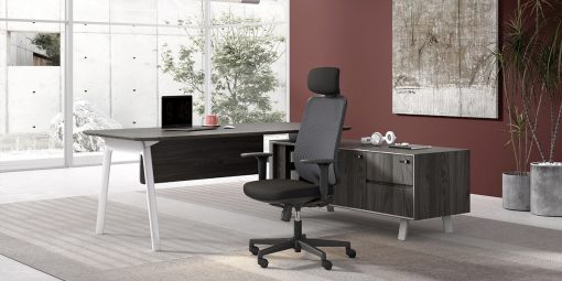 Uredska Stolica PREMIUM ERGO Basic Crna - Slika 9