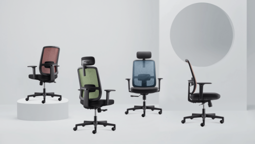 Uredska Stolica PREMIUM ERGO Basic Crna - Slika 11