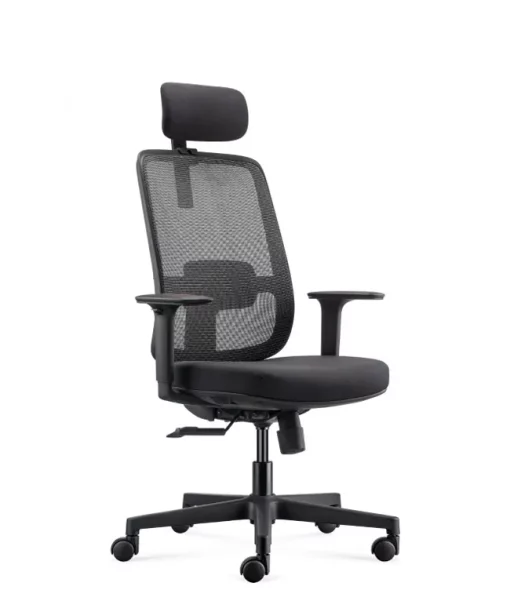 Uredska Stolica PREMIUM ERGO Basic Crna - Slika 5