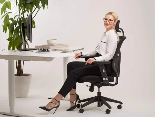 Uredska Stolica PREMIUM ERGO Essent Zelena - Slika 9