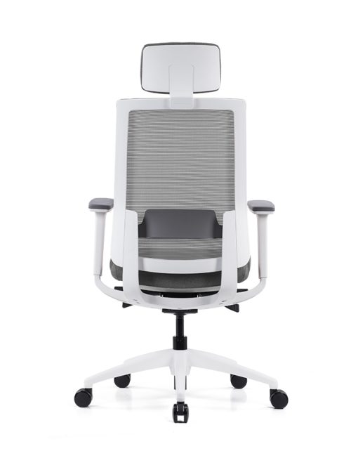 Uredska Stolica PREMIUM ERGO Expert Bijelo-Siva - Slika 3