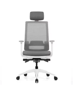 Uredska Stolica PREMIUM ERGO Expert Bijelo-Siva