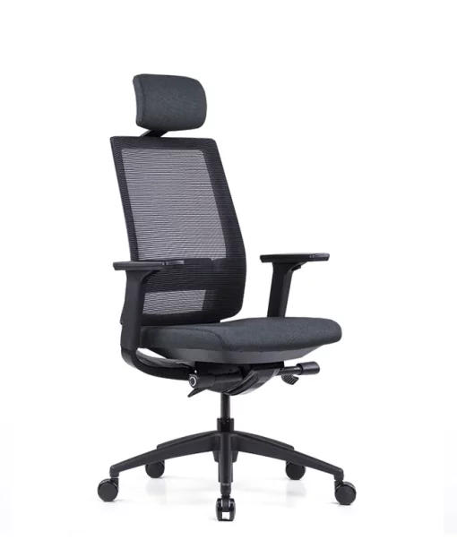 Uredska Stolica PREMIUM ERGO Expert crna - Slika 4