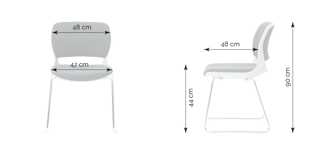 Konferencijska Stolica PREMIUM ERGO Vista Visitor - Slika 5