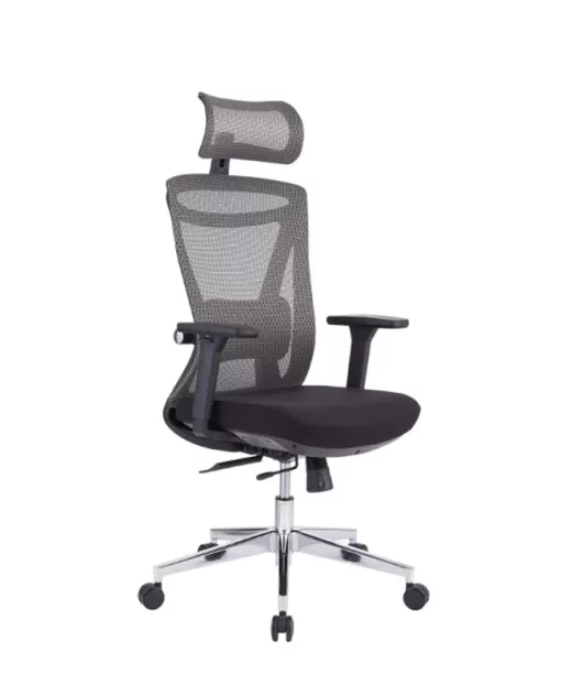 Uredska Stolica PREMIUM ERGO Taurus Siva - Slika 4