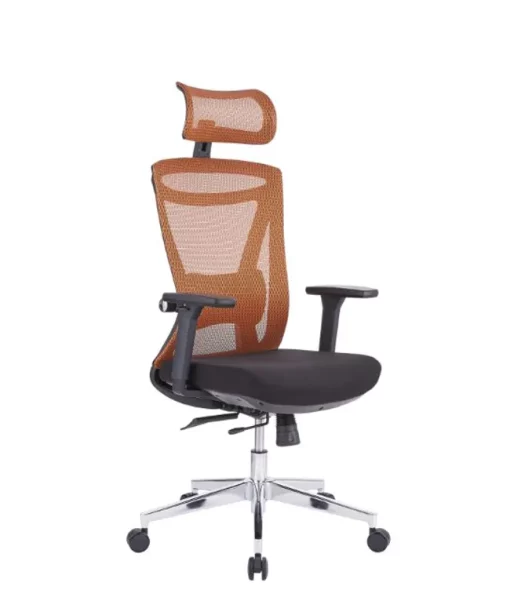 Uredska Stolica PREMIUM ERGO Taurus Narančasta - Slika 5