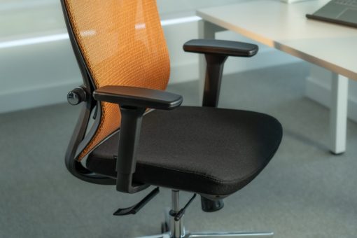 Uredska Stolica PREMIUM ERGO Taurus Narančasta - Slika 11