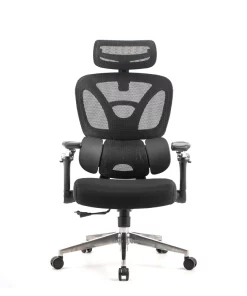 Uredska Stolica PREMIUM ERGO Trek Crna