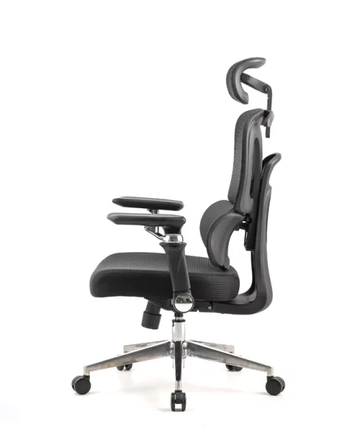 Uredska Stolica PREMIUM ERGO Trek Crna - Slika 9