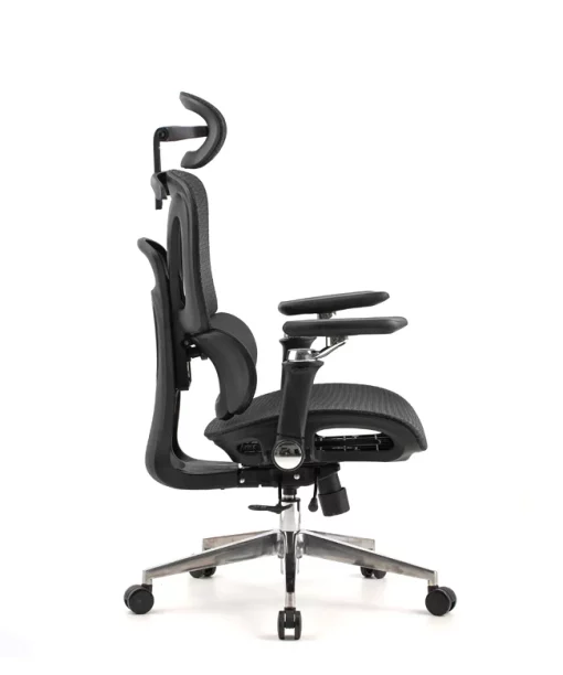 Uredska Stolica PREMIUM ERGO Trek PLUS Crna - Slika 6