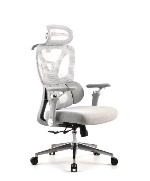 Uredska Stolica PREMIUM ERGO Trek Siva - Slika 8