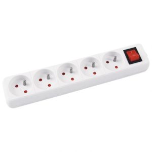 Kabel Produžni S Prekidačem 5rupa 5metra Office Products 13115541-14 Bijeli