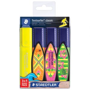 Signir 1-5mm classic 3+1 gratis Staedtler SWP4P 4 BOJE